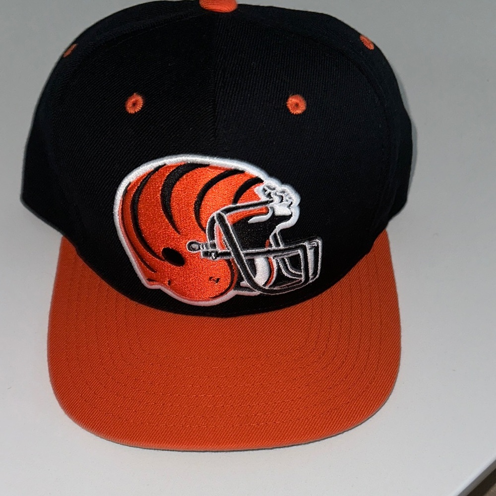 Black and Orange Football Cap cincetati bengals SnapBack